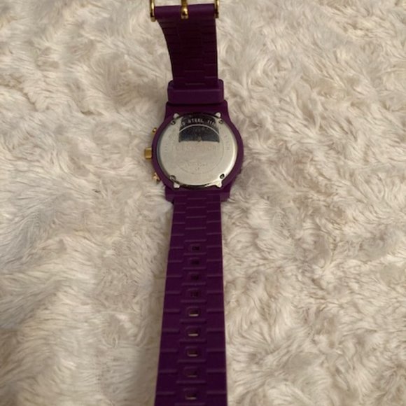 Michael Kors Purple Jelly Watch - Picture 4 of 8